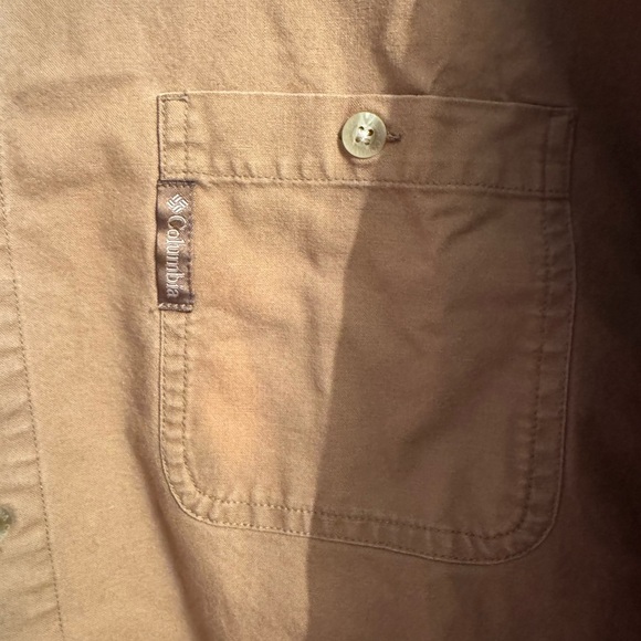 Columbia Shooting Button Up Tan/Camo Shirt - Picture 3 of 8